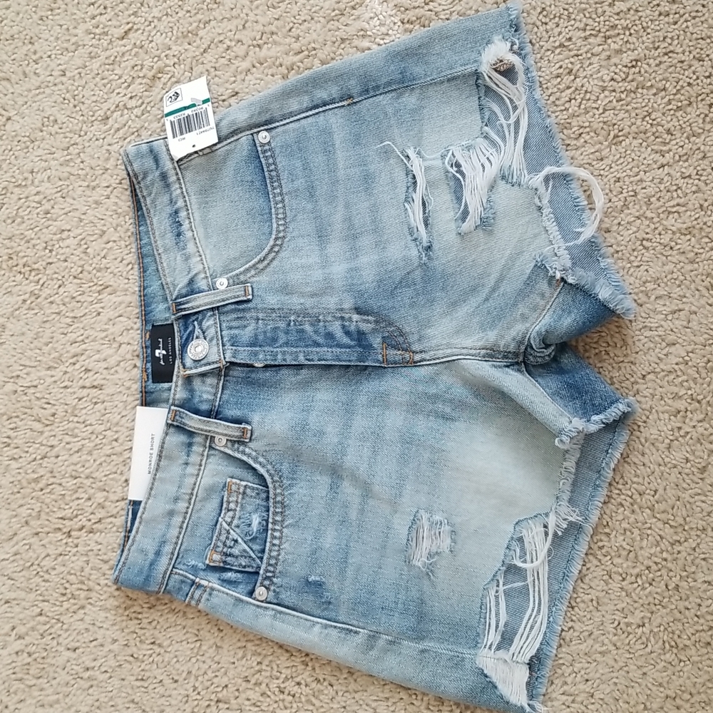 7 for all mankind Monroe Shorts